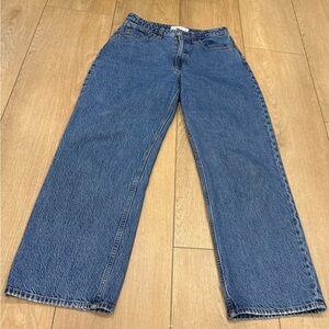 Abercrombie & Fitch Curve Love The Loose High Rise Jeans Size 27 / 4S